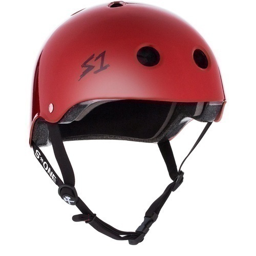 S-One Helmet Lifer (XS) Blood Red Gloss 