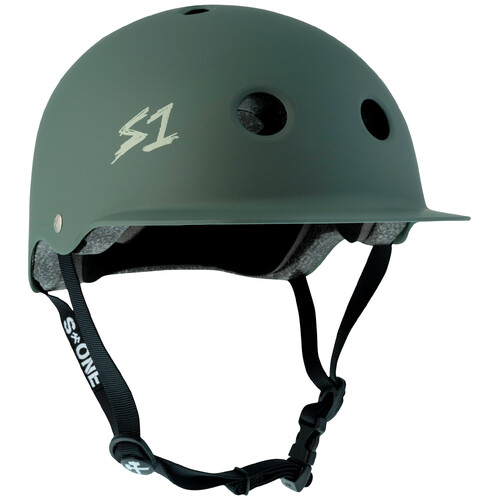 S-One Helmet Lifer Brim Ambush Green Matte