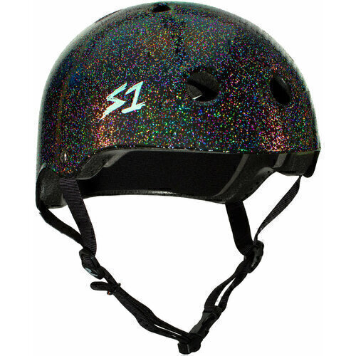 S-One Helmet Lifer (XL) Black Gloss Glitter 