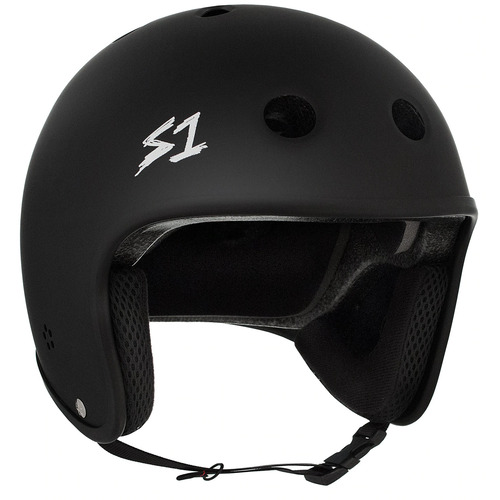 S-One Helmet Retro Lifer (M) Cult Black Matte