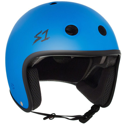 S-One Helmet Retro Lifer (M) Cyan Matte