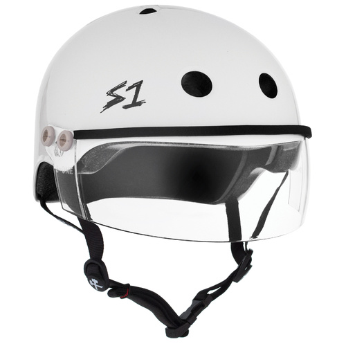 S-One Helmet Lifer Visor White Gloss