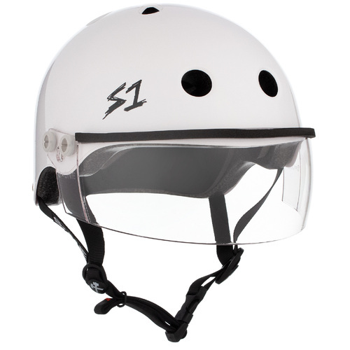 S-One Helmet Lifer Visor White Gloss