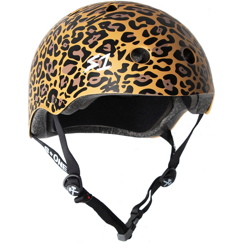 S-One Helmet Mega Lifer (S) Leopard