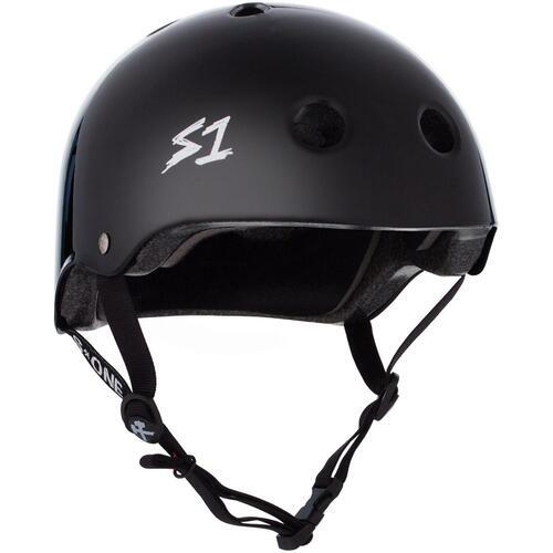 S-One Helmet Mega Lifer (S) Black Gloss 