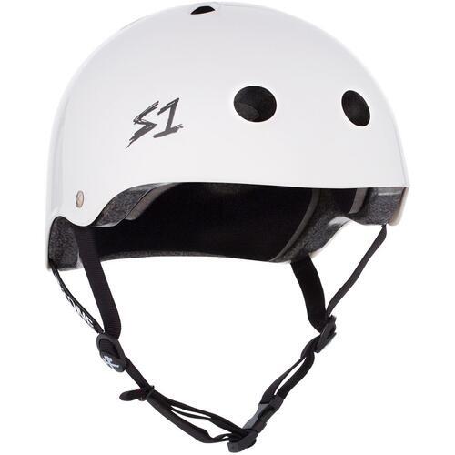S-One Helmet Mega Lifer (L) White Gloss