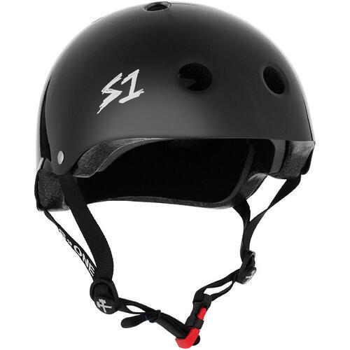 S-One Helmet Mini Lifer (M) Black Gloss