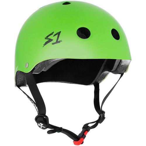 S-One Helmet Mini Lifer Bright Green Matte