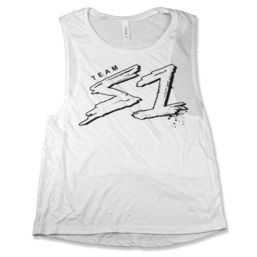 S-One Tank Top Muscle Team S1 White - Womens
