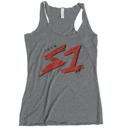 S-One Tank Top Muscle Team S1 Grey Womens