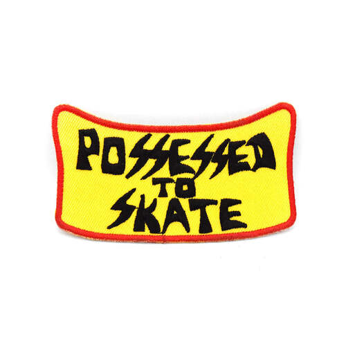 Suicidal Skates Patch Possessed To Skate Yellow