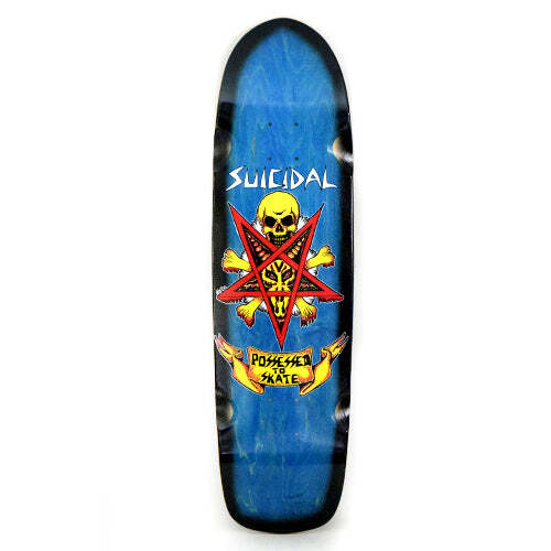 Suicidal Skates Deck 8.75 Possessed to Skate Pool Black Fade/Assorted Stains