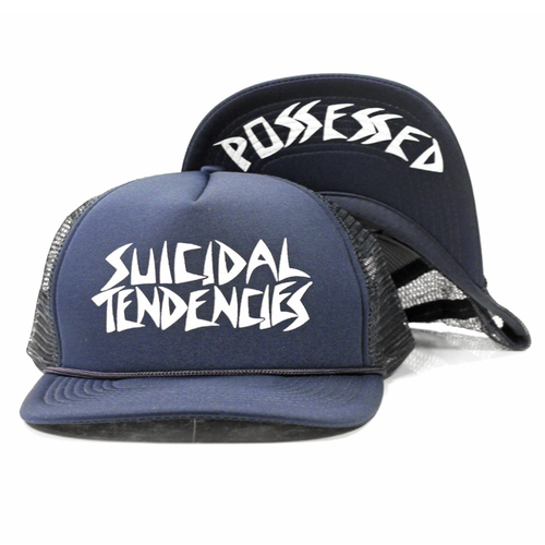 Suicidal Tendencies Hat Possessed Mesh Flip Navy