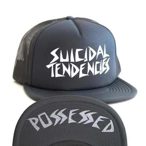 Suicidal Skates Hat Tendencies/Possessed Flip Mesh Grey