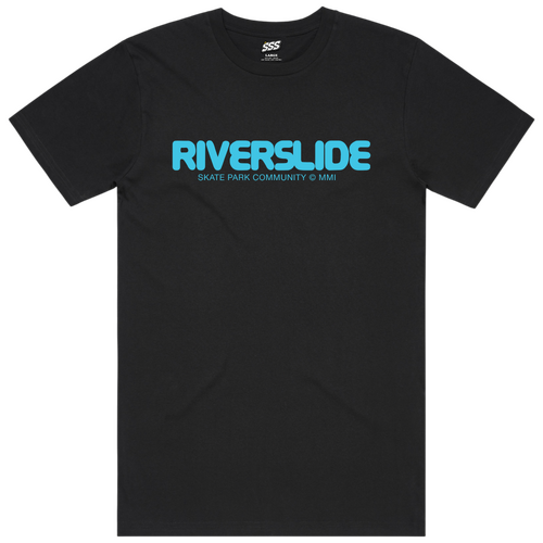 YMCA Riverslide Skatepark Logo Black