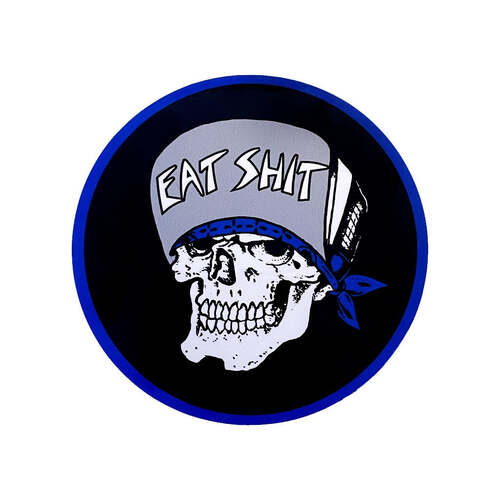 Suicidal Skates Sticker 3" Eat Shit