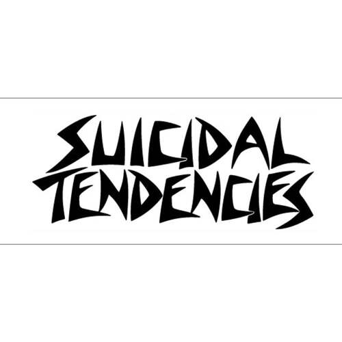 Suicidal Skates Sticker Suicidal Tendencies White