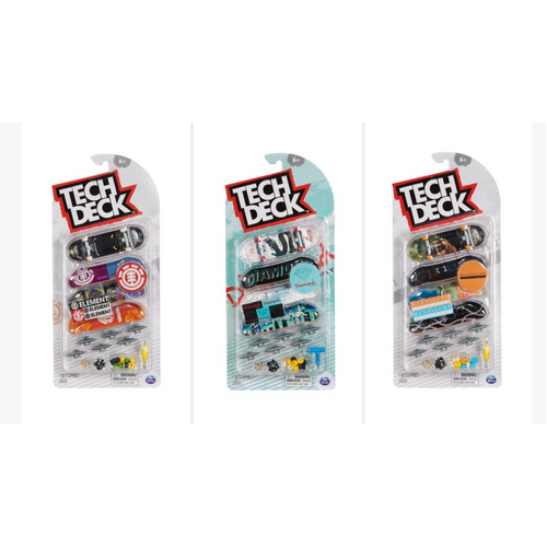Tech Deck 4 pack Assorted