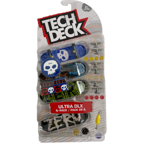 Tech Deck 4 pack Ultra DLX Assorted