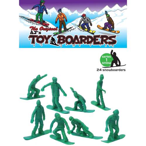 Toyboarders Snow 1 Green 24 pack