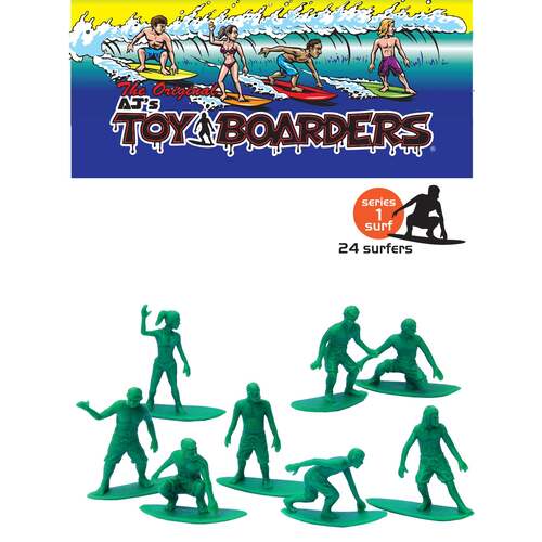 Toyboarders Surf 1 Green 24 pack