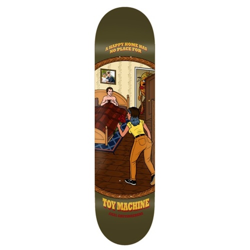 Toy Machine Deck 8.375 Happy Home Axel Cruysberghs