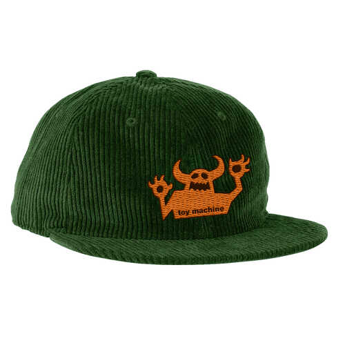 Toy Machine Hat OG Monster Corduroy Forest
