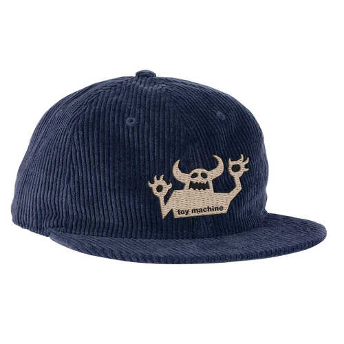 Toy Machine Hat OG Monster Corduroy Navy