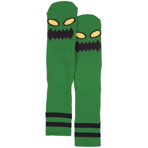 Toy Machine Socks Monster Face Sock Green