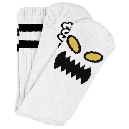 Toy Machine Socks Monster Face Sock White