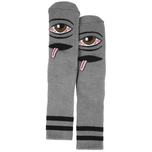 Toy Machine Socks Bloodshot Sect Eye Grey