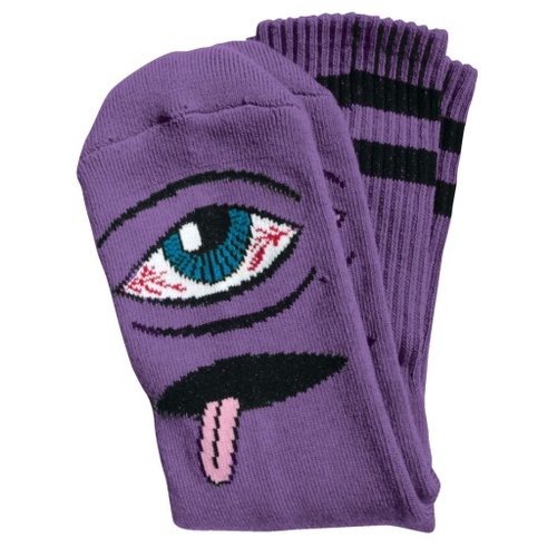 Toy Machine Socks Bloodshot Eye Sock Purple