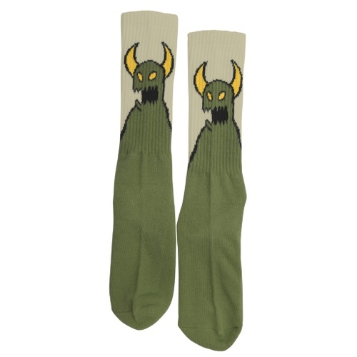 Toy Machine Socks Sketchy Monster Crew Sock Green