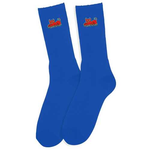 Toy Machine Socks Devil Cat Blue