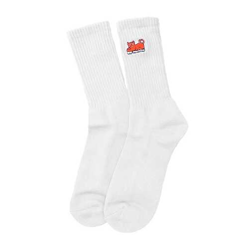 Toy Machine Socks Devil Cat White