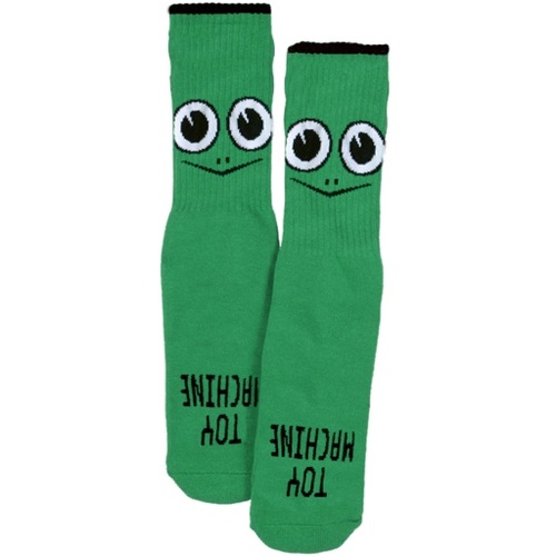 Toy Machine Socks Turtle Face Youth Sock Green