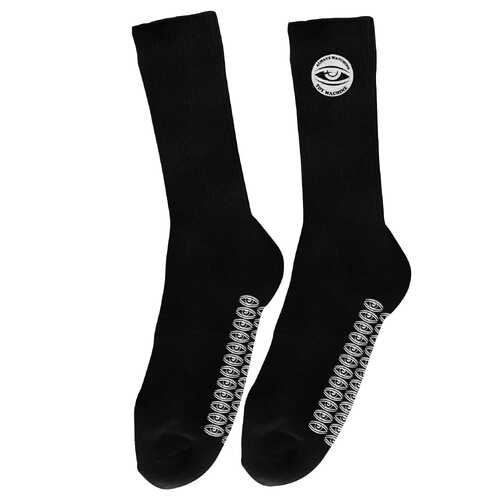 Toy Machine Socks Always Watching Grip Black