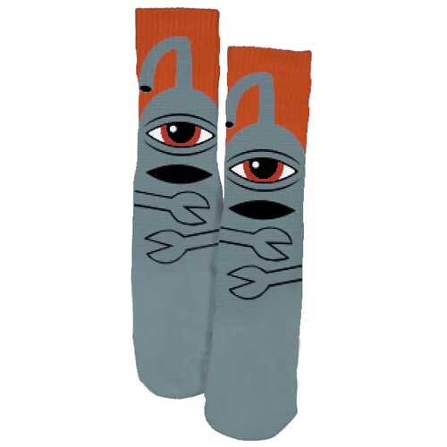 Toy Machine Socks Sect Hug Grey