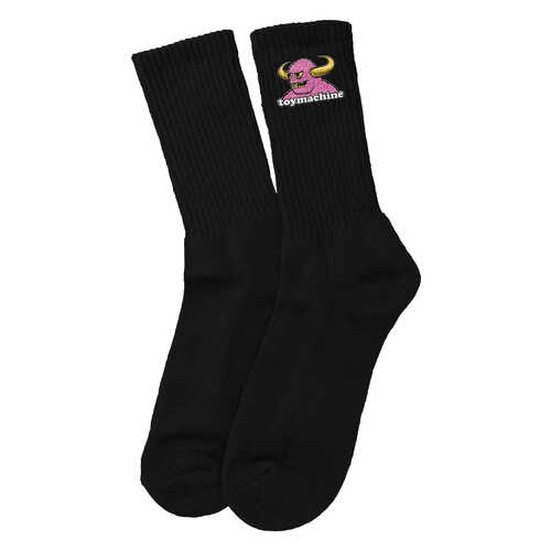 Toy Machine Socks Brain Monster Black