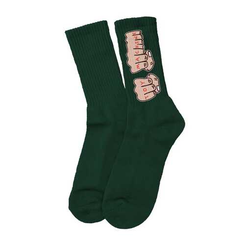 Toy Machine Socks Fists Brown
