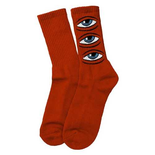 Toy Machine Socks Eye Stack Red