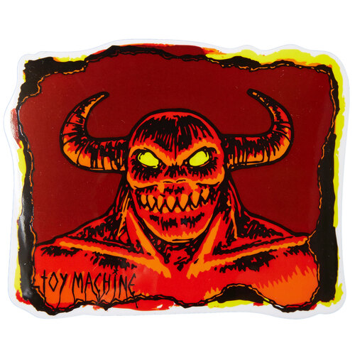 Toy Machine Sticker Hell Monster 