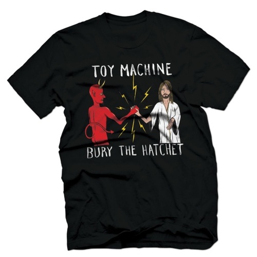 Toy Machine Tee Bury The Hatchet Tee Black