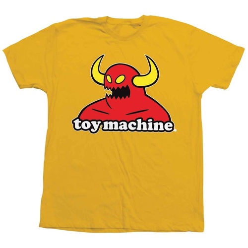 Toy Machine Youth Tee Monster Gold