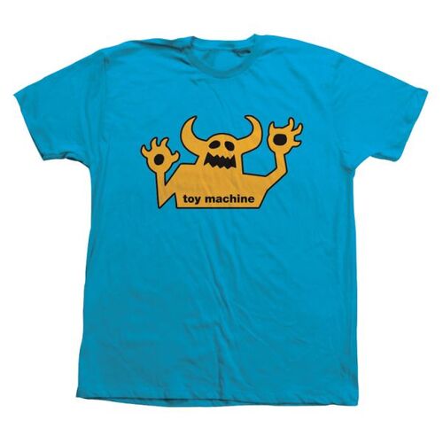 Toy Machine Youth Tee OG Monster Turquoise