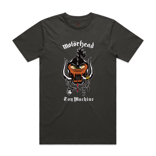 Toy Machine x Motorhead Tee Coal