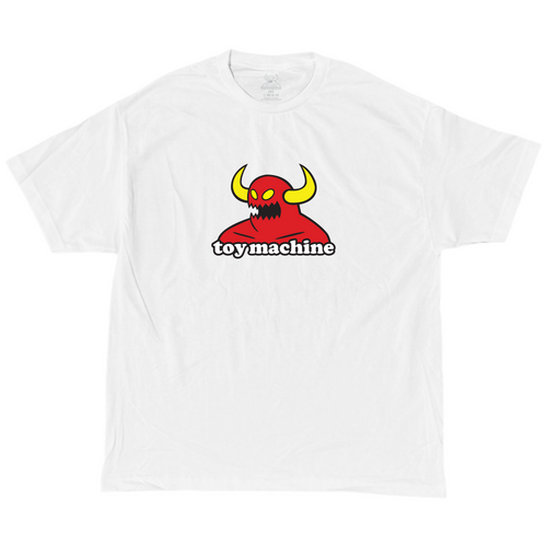 Toy Machine Tee Monster  White