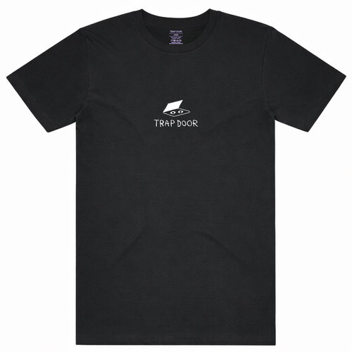 Trap Door Tee Logo Black