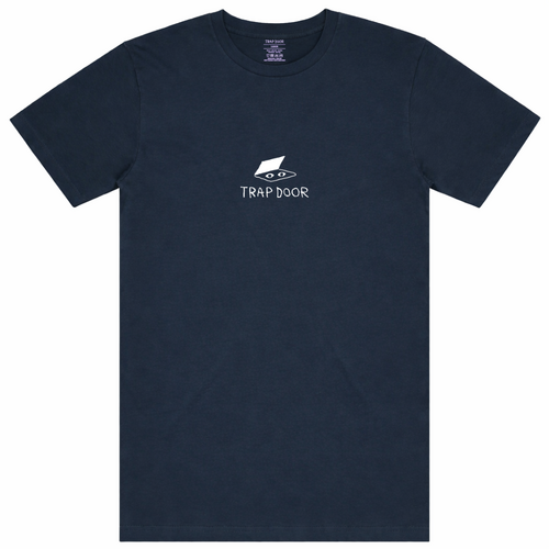 Trap Door Tee Logo Navy