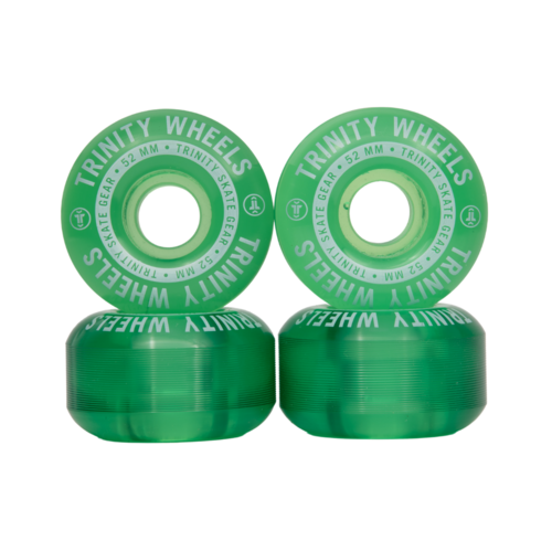 Trinity Wheels 52mm (100a) Clear Green